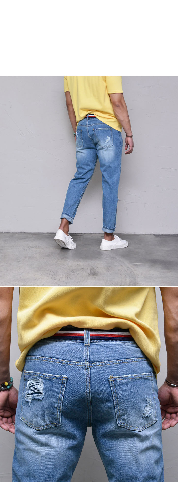 jeans semi baggy
